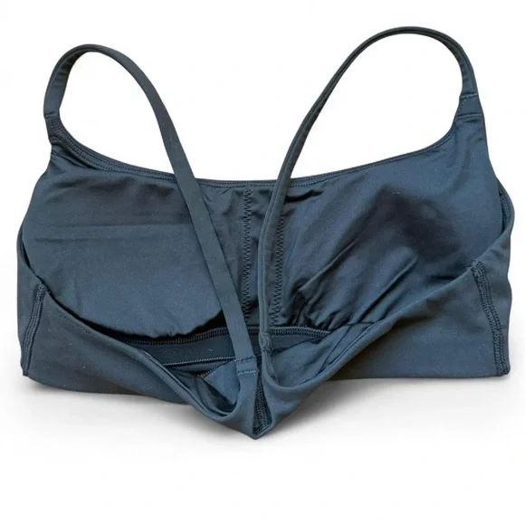 Lululemon Wunder Train Strappy Racer Bra Black Size 6 - Picture 7 of 8